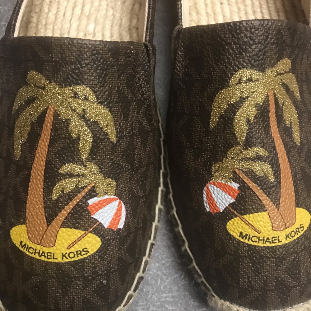 Michael Kors Signature Canvas W Palm Espadrille - image 3